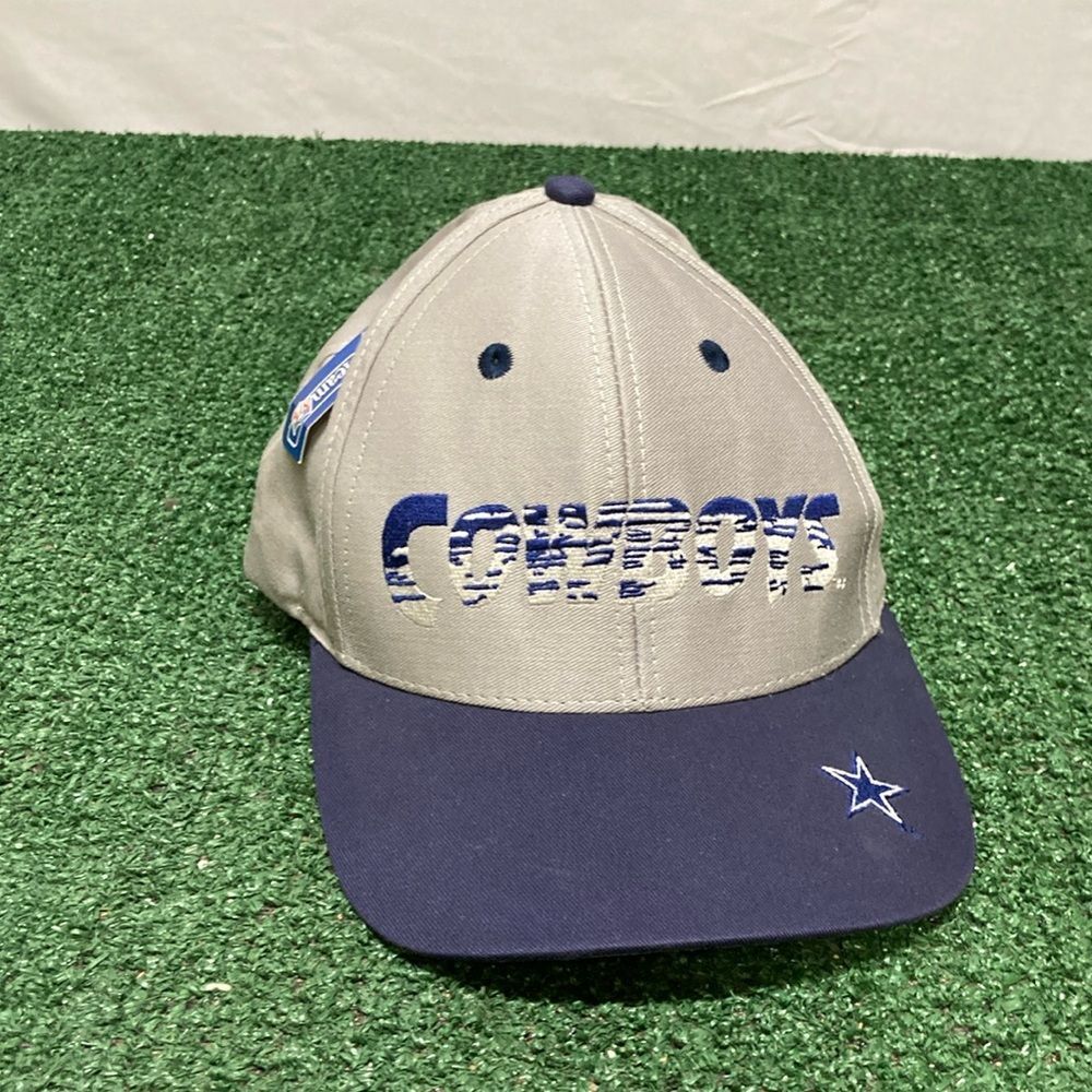 Vintage Cowboys Gray and Blue Cap (OKPM-06-015)